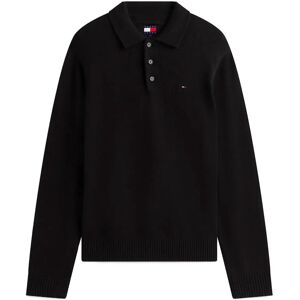 Tommy Jeans Tjm Slim Essential Polo Swtr Ext XXXL Black XXXL Tommy Jeans Tjm Slim Essential Polo Swtr Ext XXXL Black XXXL