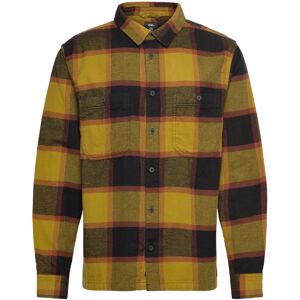 VANS Larkspur Plaid Flannel S Yellow S VANS Larkspur Plaid Flannel S Yellow S