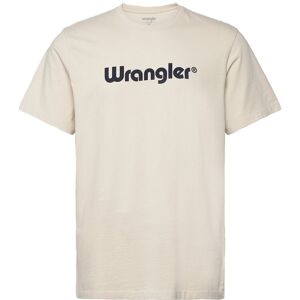 Wrangler Logo Tee L Cream L Wrangler Logo Tee L Cream L