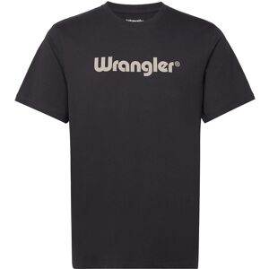 Wrangler Logo Tee XXL Black XXL Wrangler Logo Tee XXL Black XXL
