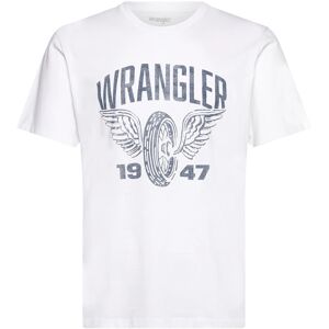 Wrangler Americana Tee M White M Wrangler Americana Tee M White M