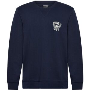 Wrangler Americana Crew M Navy M Wrangler Americana Crew M Navy M