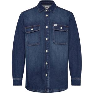 Wrangler Overshirt L Blue L Wrangler Overshirt L Blue L