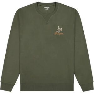 Wrangler Embroidery Crew XXL x 00 Khaki XXL x 00 Wrangler Embroidery Crew XXL x 00 Khaki XXL x 00