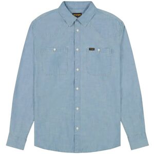 Wrangler Chambray Shirt L x 00 Blue L x 00 Wrangler Chambray Shirt L x 00 Blue L x 00