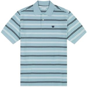 Wrangler Stripe Polo Shirt M x 00 White M x 00 Wrangler Stripe Polo Shirt M x 00 White M x 00