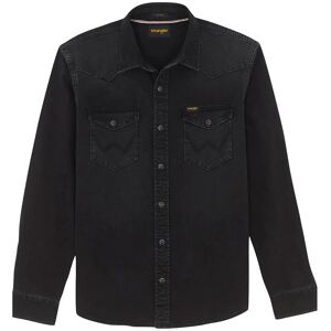 Wrangler Western Shirt M x 00 Black M x 00 Wrangler Western Shirt M x 00 Black M x 00