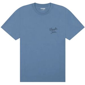 Wrangler Logo Tee XXL x 00 Blue XXL x 00 Wrangler Logo Tee XXL x 00 Blue XXL x 00