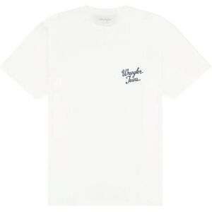 Wrangler Logo Tee XXL x 00 Cream XXL x 00 Wrangler Logo Tee XXL x 00 Cream XXL x 00