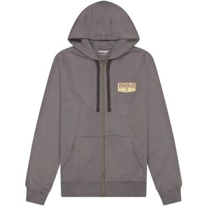 Wrangler Graphic Zip Hoodie M x 00 Grey M x 00 Wrangler Graphic Zip Hoodie M x 00 Grey M x 00