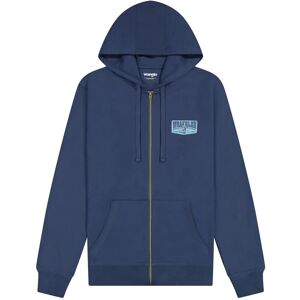 Wrangler Graphic Zip Hoodie M x 00 Navy M x 00 Wrangler Graphic Zip Hoodie M x 00 Navy M x 00
