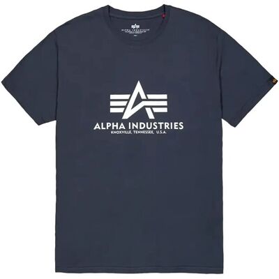 Alpha Industries Basic T-Shirt Bl XL Blue XL Alpha Industries Basic T-Shirt Bl XL Blue XL