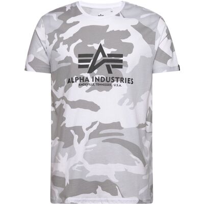 Alpha Industries Basic T-Shirt Bl Camo XL White XL Alpha Industries Basic T-Shirt Bl Camo XL White XL