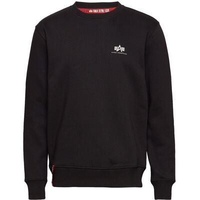 Alpha Industries Basic Sweatshirt Sl M Black M Alpha Industries Basic Sweatshirt Sl M Black M
