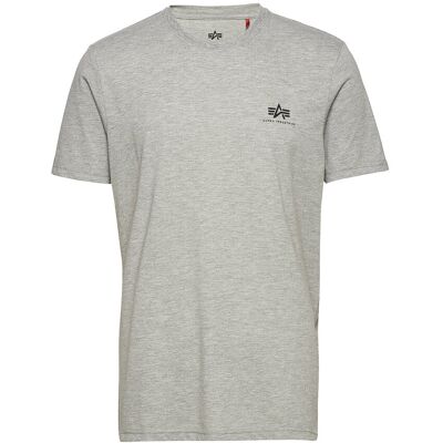 Alpha Industries Basic T-Shirt Sl M Grey M Alpha Industries Basic T-Shirt Sl M Grey M