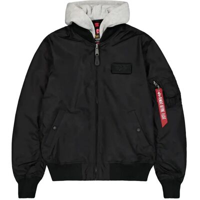 Alpha Industries Ma-1 Tt Hood Light L Black L Alpha Industries Ma-1 Tt Hood Light L Black L
