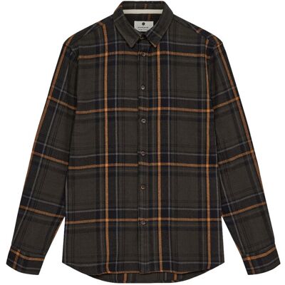 Anerkjendt Akleif Flannel Check Shirt XS Brown XS Anerkjendt Akleif Flannel Check Shirt XS Brown XS