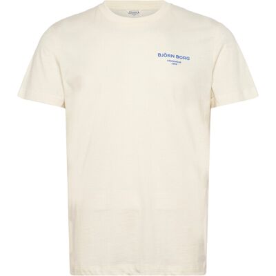 Björn Borg Borg Essential 1 T-Shirt S Cream S Björn Borg Borg Essential 1 T-Shirt S Cream S