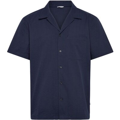 Björn Borg Borg Seersucker Resort Shirt M Navy M Björn Borg Borg Seersucker Resort Shirt M Navy M
