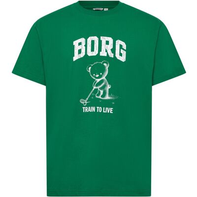 Björn Borg Borg Classic Print T-Shirt M Green M Björn Borg Borg Classic Print T-Shirt M Green M