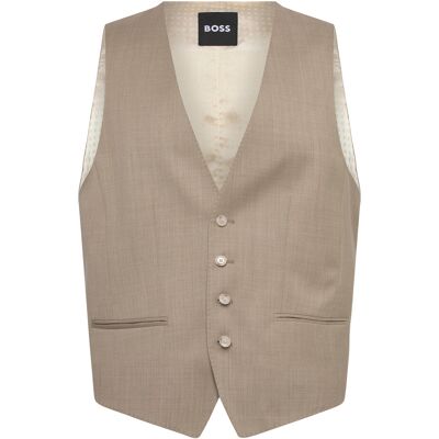Boss H-Huge-Vest-B1 50 Beige 50 Boss H-Huge-Vest-B1 50 Beige 50