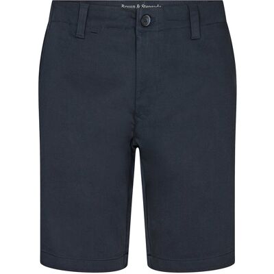 Bruun & Stengade Bs Gerhard Regular Fit Shorts 31 Navy 31 Bruun & Stengade Bs Gerhard Regular Fit Shorts 31 Navy 31