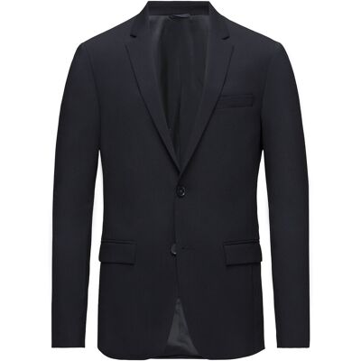 Calvin Stretch Wool Slim Suit Blazer 52 Navy 52 Calvin Stretch Wool Slim Suit Blazer 52 Navy 52