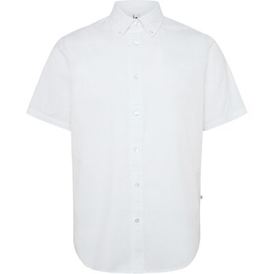 Enkel Studio Oxford Ss Shirt Esemil XXXL White XXXL Enkel Studio Oxford Ss Shirt Esemil XXXL White XXXL