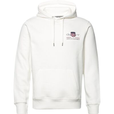 Gant Reg Medium Archive Shield Hoodie XXL White XXL Gant Reg Medium Archive Shield Hoodie XXL White XXL