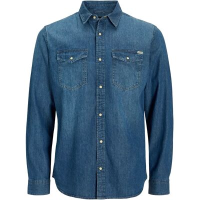 Jack & Jones Jjesheridan Shirt L/S Noos XL Blue XL Jack & Jones Jjesheridan Shirt L/S Noos XL Blue XL