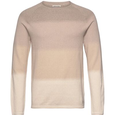 Jack & Jones Jjehill Knit Crew Neck Noos S Beige S Jack & Jones Jjehill Knit Crew Neck Noos S Beige S
