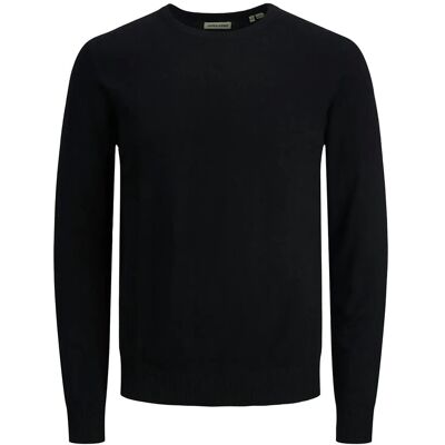 Jack & Jones Jjeemil Knit Crew Neck Noos M Black M Jack & Jones Jjeemil Knit Crew Neck Noos M Black M