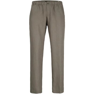 Jack & Jones Jpstkarl Lawrence Linen Chino Sn L Khaki L Jack & Jones Jpstkarl Lawrence Linen Chino Sn L Khaki L