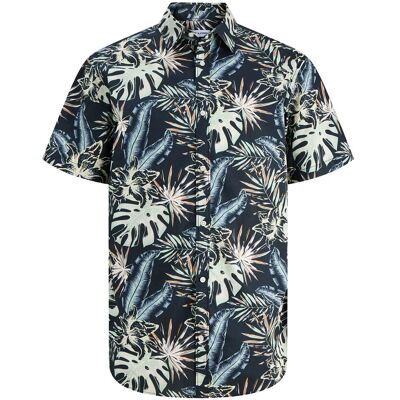 Jack & Jones Jjhonolulu Aop Shirt Ss L Patterned L Jack & Jones Jjhonolulu Aop Shirt Ss L Patterned L