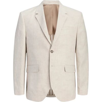 Jack & Jones Jprblamartin Lawrence Linen Blazer Un01 54 Beige 54 Jack & Jones Jprblamartin Lawrence Linen Blazer Un01 54 Beige 54