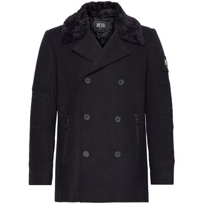 Jofama Archie Wool Field Coat 52 Black 52 Jofama Archie Wool Field Coat 52 Black 52