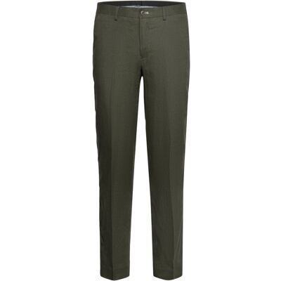 Lindbergh Black Linen Pants 56 Green 56 Lindbergh Black Linen Pants 56 Green 56