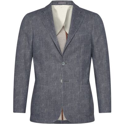 Lindbergh Black Superflex Half Lined Blazer 46 Grey 46 Lindbergh Black Superflex Half Lined Blazer 46 Grey 46