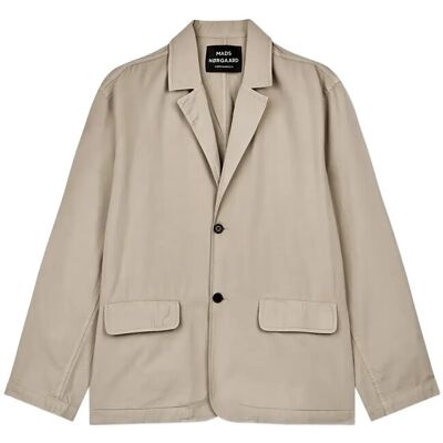 Mads Nørgaard Dyed Weave Felix Blazer 54 Beige 54 Mads Nørgaard Dyed Weave Felix Blazer 54 Beige 54