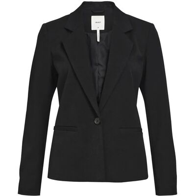 Object Objlisa L/S Button Blazer Noos 44 Black 44 Object Objlisa L/S Button Blazer Noos 44 Black 44