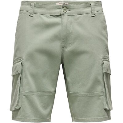 ONLY & SONS Onscam Stage Cargo Shorts 6689 Life Noos XS Khaki XS ONLY & SONS Onscam Stage Cargo Shorts 6689 Life Noos XS Khaki XS