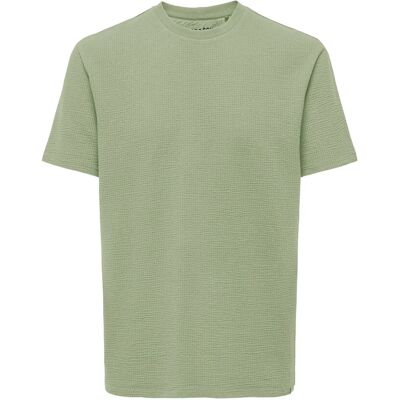 ONLY & SONS Onskian Life Reg Seersucker Ss Tee Noos XS Green XS ONLY & SONS Onskian Life Reg Seersucker Ss Tee Noos XS Green XS