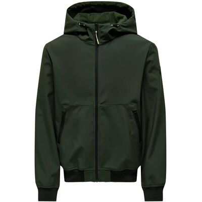 ONLY & SONS Onsbowie Softshell Bomber Noos M Green M ONLY & SONS Onsbowie Softshell Bomber Noos M Green M