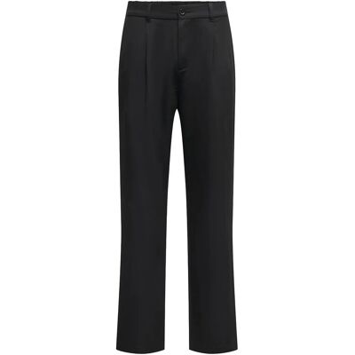 ONLY & SONS Onsjeremy Loose Pleat 0334 Pant 38 x 32 Black 38 x 32 ONLY & SONS Onsjeremy Loose Pleat 0334 Pant 38 x 32 Black 38 x 32