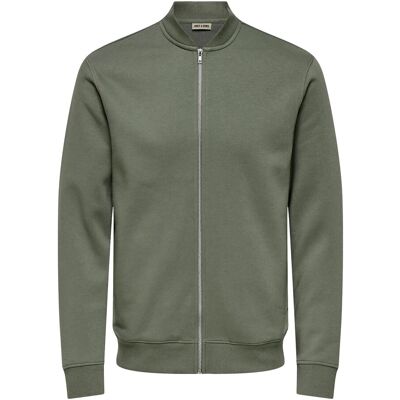 ONLY & SONS Onsceres Reg Zip Bomber Jck Noos XS Khaki XS ONLY & SONS Onsceres Reg Zip Bomber Jck Noos XS Khaki XS