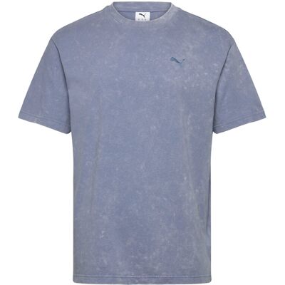 PUMA Ess Elevated Relaxed Wash Tee XL Blue XL PUMA Ess Elevated Relaxed Wash Tee XL Blue XL