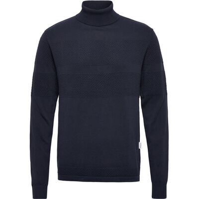 Selected Slhmaine Ls Knit Roll Neck W Noos M Navy M Selected Slhmaine Ls Knit Roll Neck W Noos M Navy M