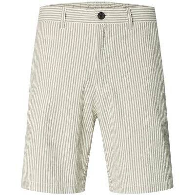 Selected Slhregular-Karl Seersucker Shorts Noos M Brown M Selected Slhregular-Karl Seersucker Shorts Noos M Brown M