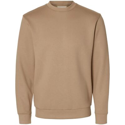 Selected Slhemanuel Soft Crew Neck Sweat Noos XL Brown XL Selected Slhemanuel Soft Crew Neck Sweat Noos XL Brown XL