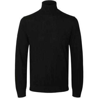 Selected Slhtray Ls Knit Merino Roll Neck Noos XL Black XL Selected Slhtray Ls Knit Merino Roll Neck Noos XL Black XL